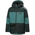 Helly Hansen Summit 2.0, hiihtotakki, junior, vihreä