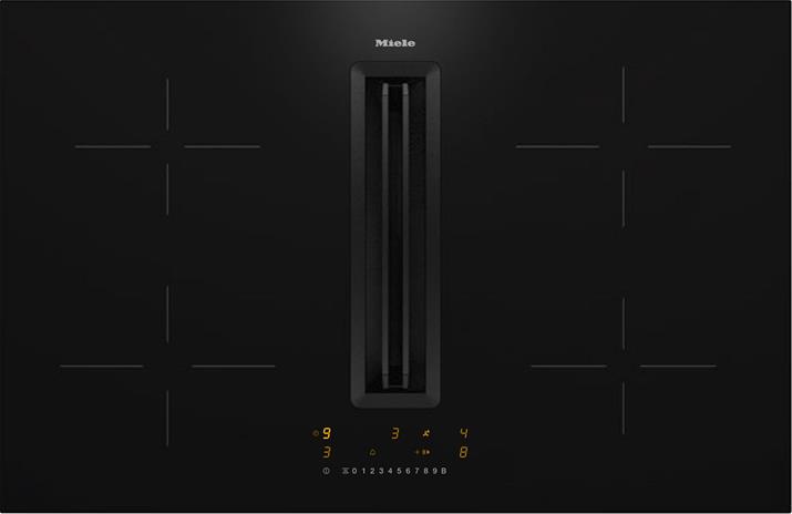 Miele KMDA 7272-1 FL Silence, induktiotaso jossa liesituuletin