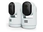 Arlo Essential 3 2K -panorointi-kallistus-zoom-sisäkamera (2 kameraa)