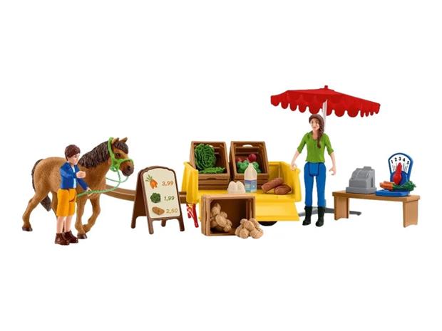 Schleich Sunny Day Mobile Farm Stand