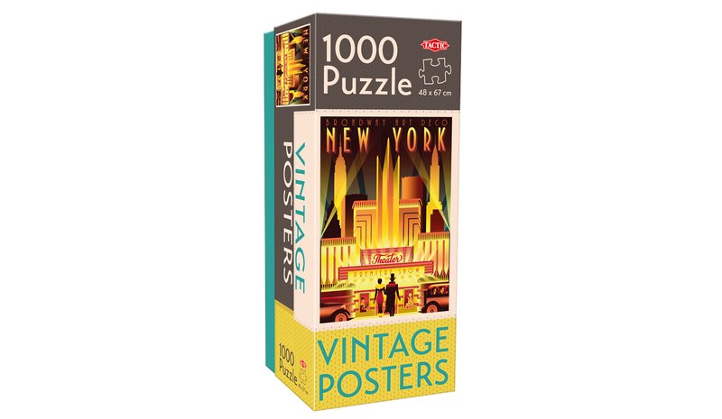 Adlibris 1000 palaa Vintage New York Tactic