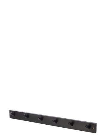 ERNST Hook Rail 6 Knobs, Black