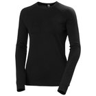 Helly Hansen Lifa Merino Knitevo Crew, nainen, musta