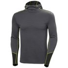 Helly Hansen Lifa Merino keskipainoinen huppari, miesten, harmaa