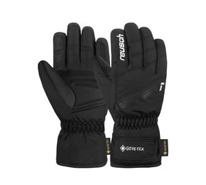 Reusch Tommy GTX, lasketteluhanskat, juniori, musta