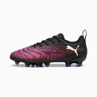 PUMA Future 8 Play FG/AG Jr Jalkapallo Unisex Musta, Monivärinen