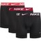 Nike Bokserit Advanced Micro Dri-FIT 3-pack - Musta/Bordeaux/Punainen – kuva 1