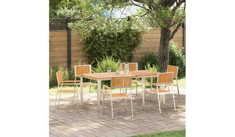vidaXL Ulkoterassitarjotin 7 kpl 180 x 90 x 75 cm