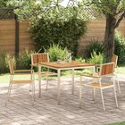 vidaXL Ulkoterassitarjotin 5 kpl 90 x 90 x 75 cm