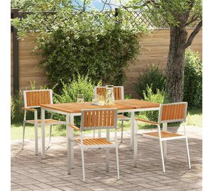 vidaXL Ulkoterassitarjotin 5 kpl 150 x 90 x 75 cm