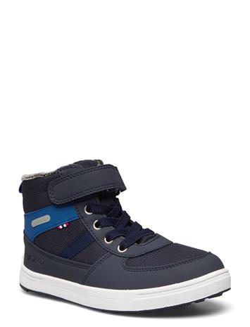 Viking Lucas Mid WP Warm Talvikengät, Navy/Blue, 26