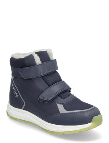Viking Equip Glow Warm WP 2V Talvikengät, Navy, 24