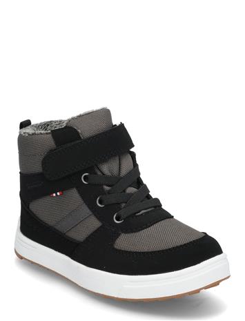 Viking Lucas Mid 1V WP Talvikengät, Black/Charcoal, 28