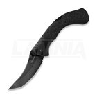 Cold Steel Black Sable kääntöveitsi, Forged Carbon Fiber