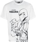 Star Wars - The Mandalorian - I Protect You - Ylisuuri T-paita - Miehet - Valkoinen