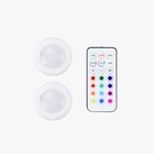 Bambu Lab Remote Controlled 16-color Rgbw Puck Lights (2pcs)
