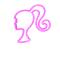 Barbie Wall Mountable LED Neon Light – kuva 2