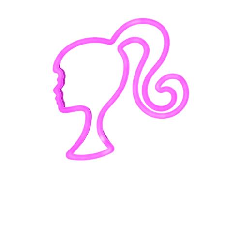 Barbie Wall Mountable LED Neon Light