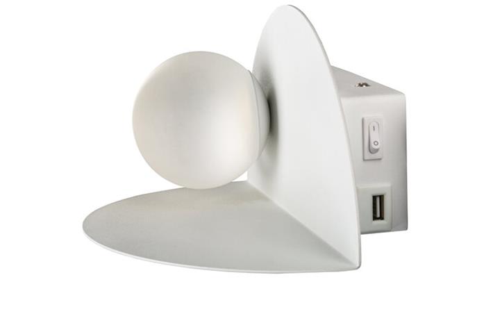 Candellux seinävalaisin Zenit USB:llä