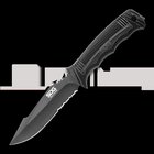 SOG Seal Strike Deluxe Sheath, musta