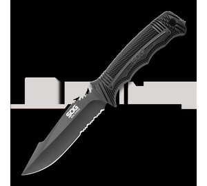 SOG Seal Strike Deluxe Sheath, musta