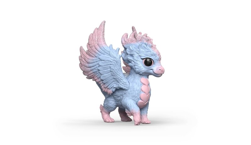 Schleich Baby Crystal Dragon – kuva 2/6