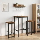 vidaXL Baarijakkara 2 kpl Vanha puu 40 x 32 x 64 cm Tekninen puu