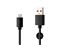 FIXED USB-A / USB-C kaapeli 1m Musta – kuva 2