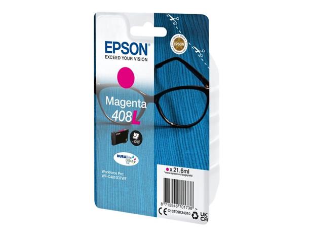 Epson 408L Spectacles DURABrite Ultra Single Magenta Ink