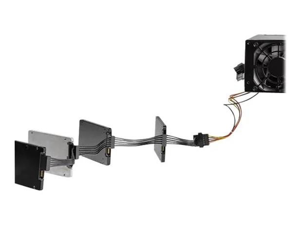 StarTech.com 4x SATA Power Splitter Adapter Cable