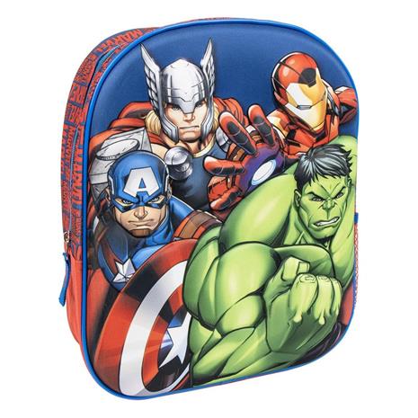 Marvel Avengers 3D Reppu, Sininen/Punainen
