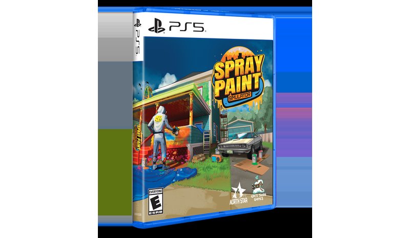 Spray Paint Simulator, PS5 -peli