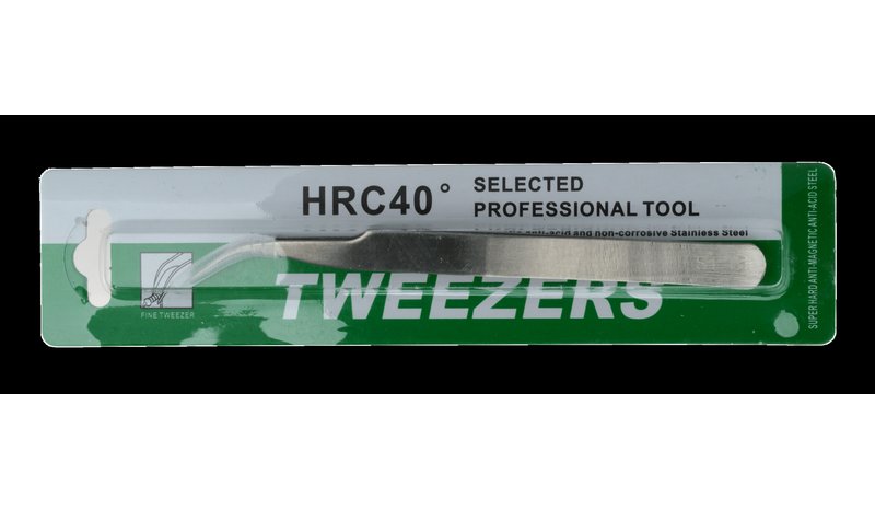 Stainless Steel Tweezers - Curved