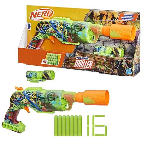 Nerf: Zombie Driller - Dart Blaster GADGET