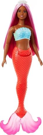 Barbie Core Mermaid Dark Coral