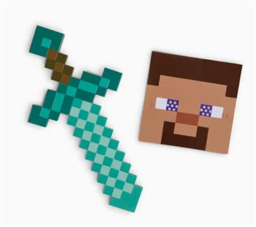 Minecraft: Sword and Mask Set (51cm) GADGET