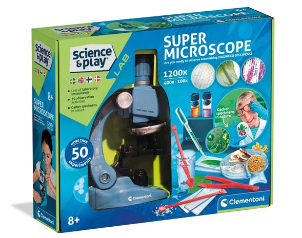 Clementoni - Super Microscope 1200x (I-78391)