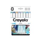 Crayola Art Markers 8 Pcs Sand & Sea