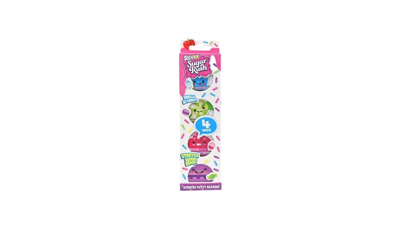 Scentos Sugar Rush Scented Putty Erasers CDU – kuva 1/1