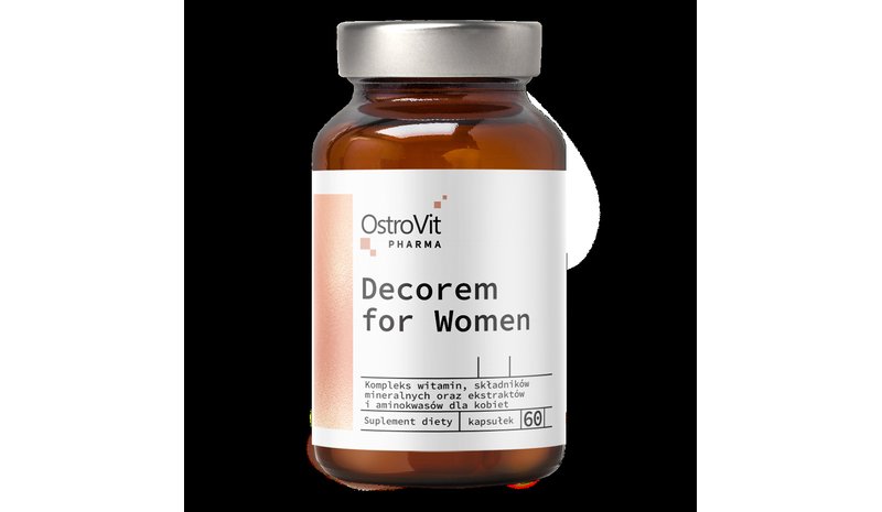 OstroVit Pharma Decorem naisille 60 kapselia