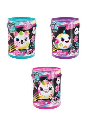 Airbrush Plush Neon Squish Pals Paint Can