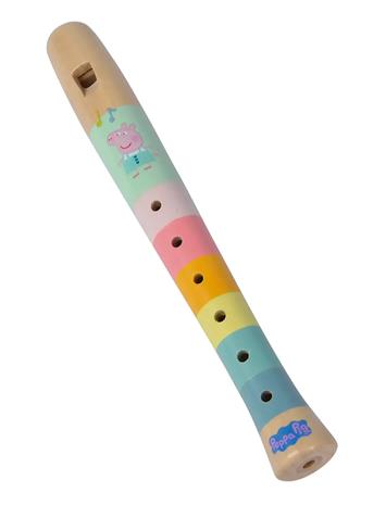 Gurli Gris Peppa Pig Wooden Flute 20Cm - Beige - ONE SIZE
