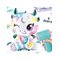 Airbrush Plush Dragon 20cm – kuva 1