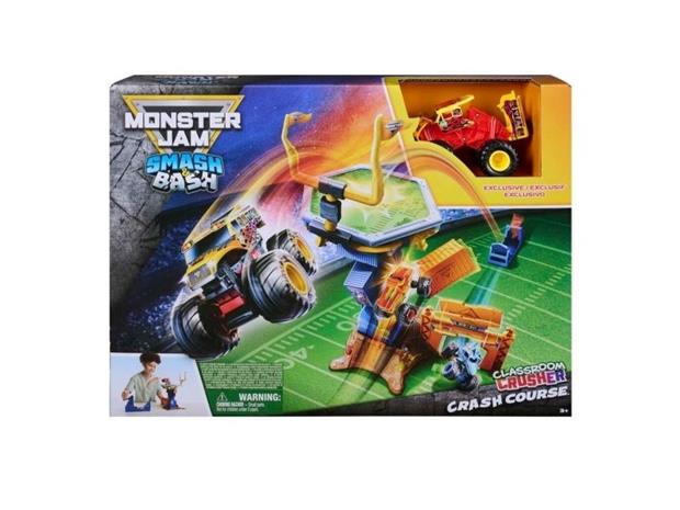 Monster Jam Smash & Bash Crash Course Playset
