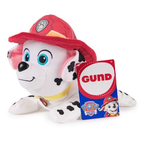Paw Patrol Hat & Collar Plush 20cm - Marshall