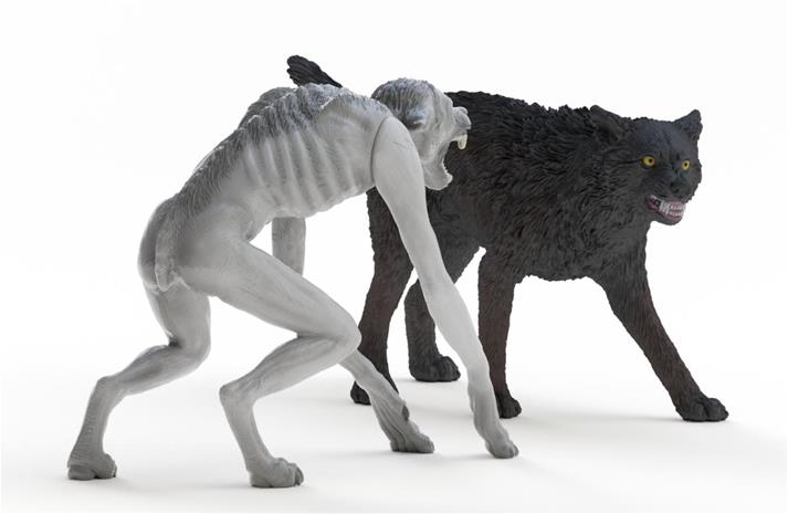 Schleich Werewolf vs. Animagus