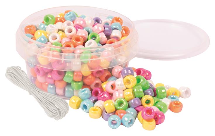 Playbox Congo Pearl Effect Beads 300 pcs - 5+ Years
