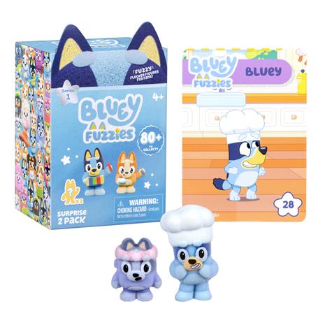 Bluey Fuzzies 2 pack