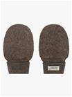 Huttelihut Rukkaset Villafleece Merino, Brown Melange, 74-80