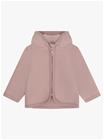 Huttelihut Villafleecetakki Merino + Korvat, Mahogany Rose, 98